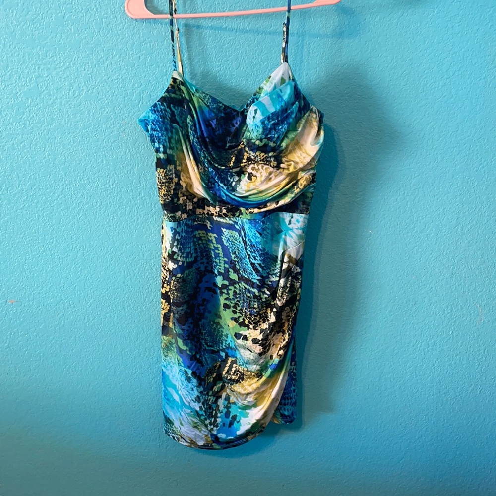 Patterned Cocktail Dress